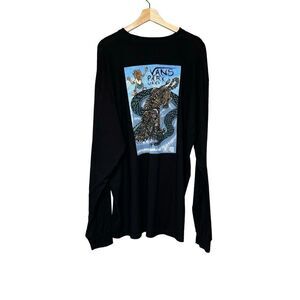 Vans parks series black long sleeve T-shirt size XXL